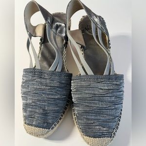 Vidoretta Metallic Espadrilles